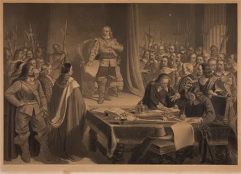 Cromwell Refusing the Crown of England